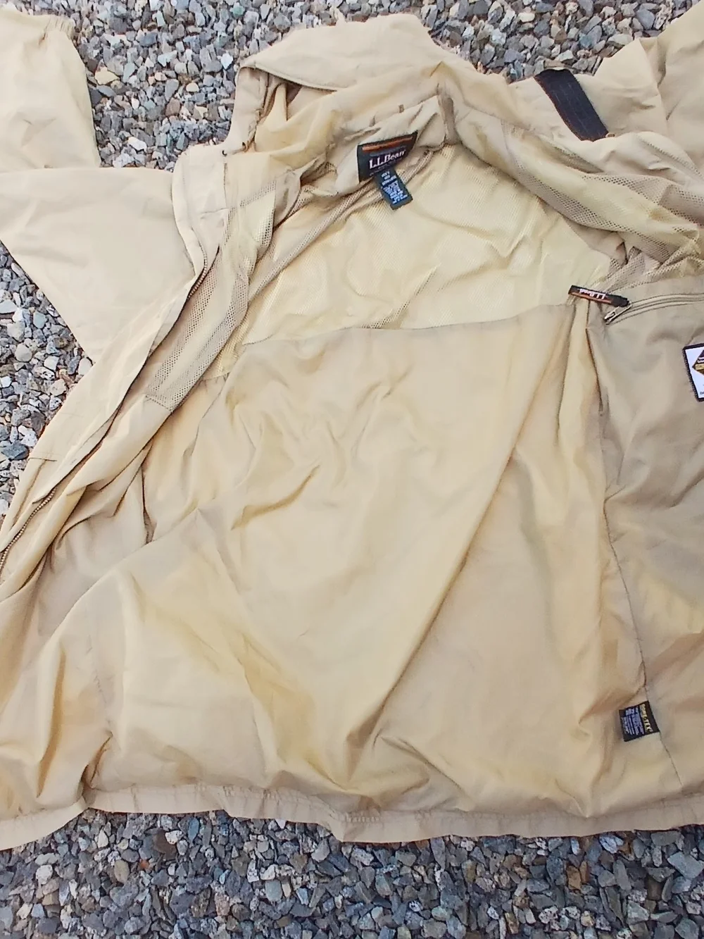 Vintage L.L. Bean Hooded GORETEX Raincoat .  XL Reg.